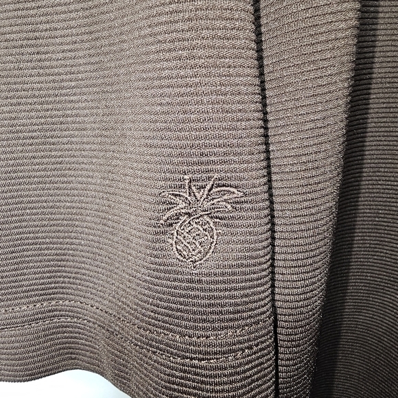 Cubavera solid textured Polo brown - Picture 2 of 7